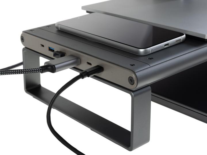 Immagine prodotto Onit Monitorständer & Dockingstation PiuSpazio 49", 6 Ports