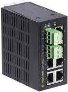 Image du produit Wieland Electric wienet UMS 6-L - Switch 6 ports Fast Ethernet rail DIN (83.040.0000.1) (6 Ports)