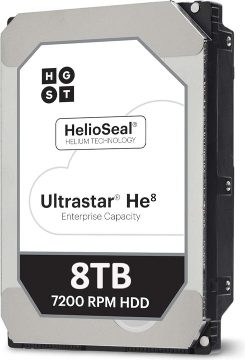 Actual product image WD Ultrastar DC SN640 U.2 PCIe 3.1 x4 NVMe SED 960GB (960 GB, 2.5")