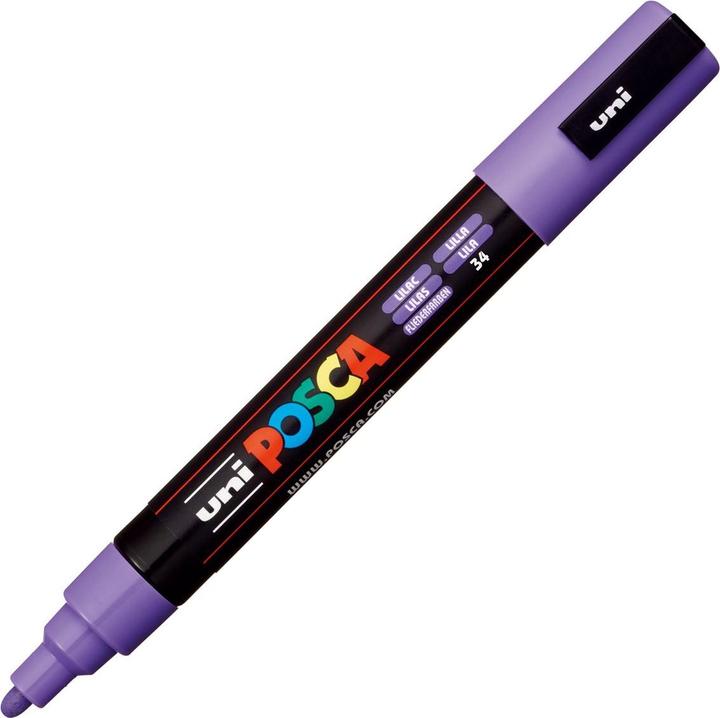 Image du produit Posca Marqueur PC-5M pointe ogive (Purple, 2.50 mm, 1 x)