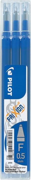Pilot FriXion Refill Set à 3 (Refill, Blue, 0.25 mm)