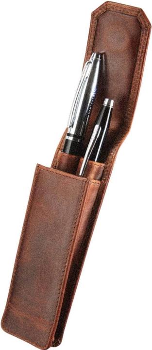 Produktbild Maverick Schreibgeräte Etui f.2 Leder braun