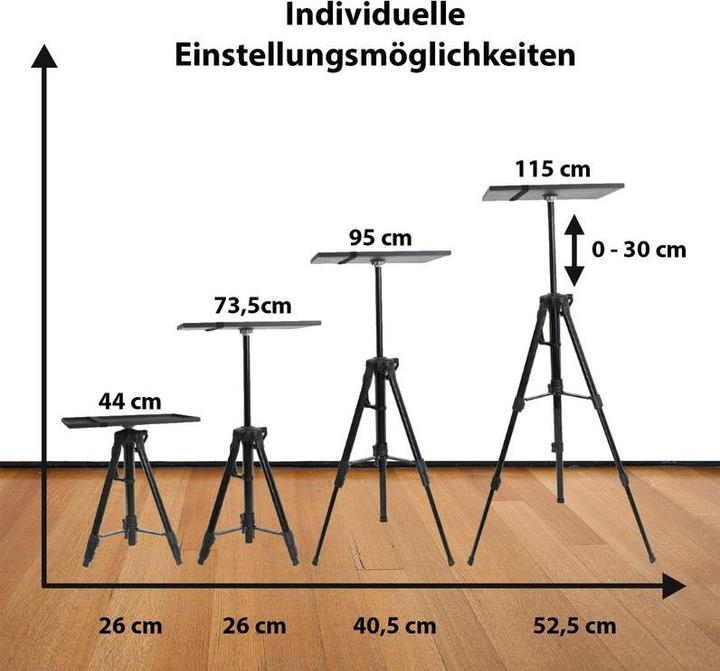 Produktbild Hermex Beamer Ständer Projektor Laptopständer