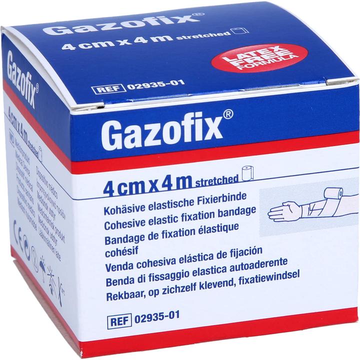 BSN kohäsive Fixierbinde 4cmx4m hautfarben latexfrei