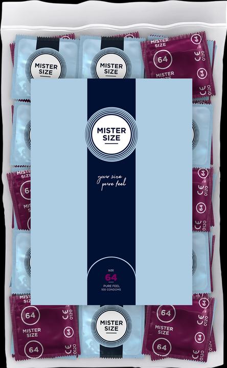 Image du produit Mister Size 64 mm (100 pcs)