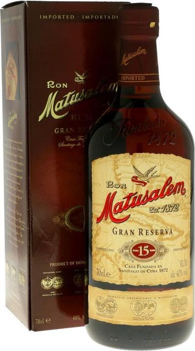Actual product image Ron Matusalem Gran Reserva 15 Years (1 x 70 cl)