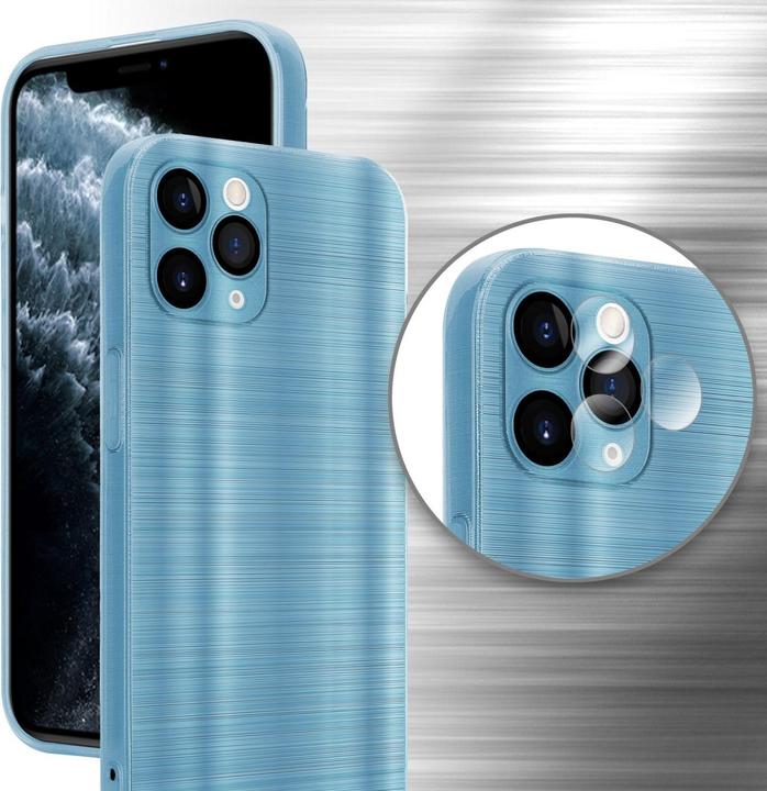 Actual product image Cadorabo Case for Apple iPhone 11 PRO in TPU Brushed Camera Protection LM160 Style (Apple iPhone 11 Pro)