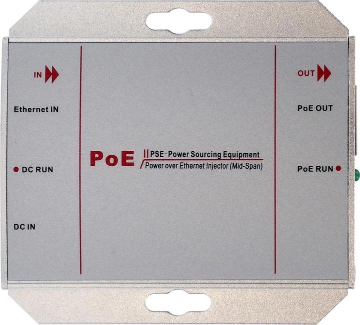 Image du produit Exsys Injecteur PoE+ Gigabit 30W (802,3at (PoE+), 30 W)