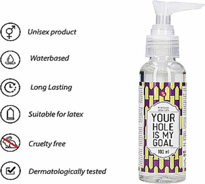 Produktbild Shots Anal Lube - Your Hole Is My Goal - 100 ml (100 ml)