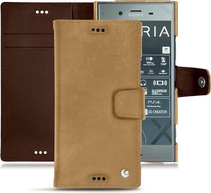 Produktbild Noreve Lederschutzhülle Wallet (Sony Xperia XZ1)