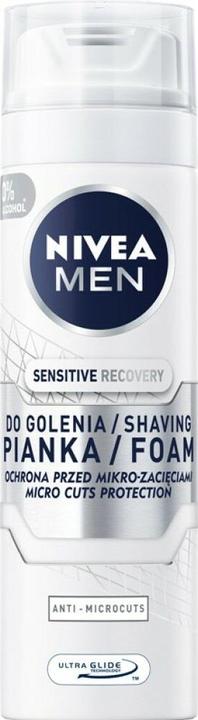 NIVEA Men Sensitive Recovery pianka do golenia 200ml (200 ml, Rasiercreme)
