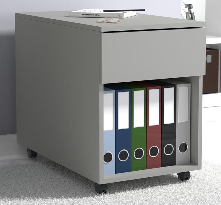 Produktbild VCM my office Dalosa Rollcontainer grau 1 Auszug 39,0 x 70,0 x 55,0 cm (39 x 70 x 55 cm)
