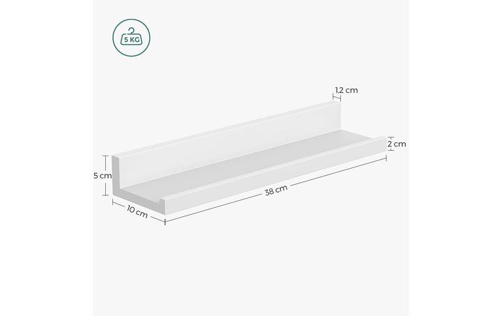 Image du produit Songmics Wally X (38 x 10 x 5 cm)