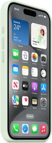 Actual product image Apple Silicone Case with MagSafe (Apple iPhone 15 Pro)