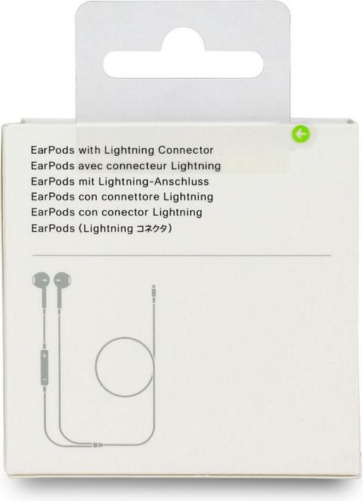 Produktbild - EarPods (Lightning Anschluss) (keine Geräuschunterdrückung, Kabelgebunden)