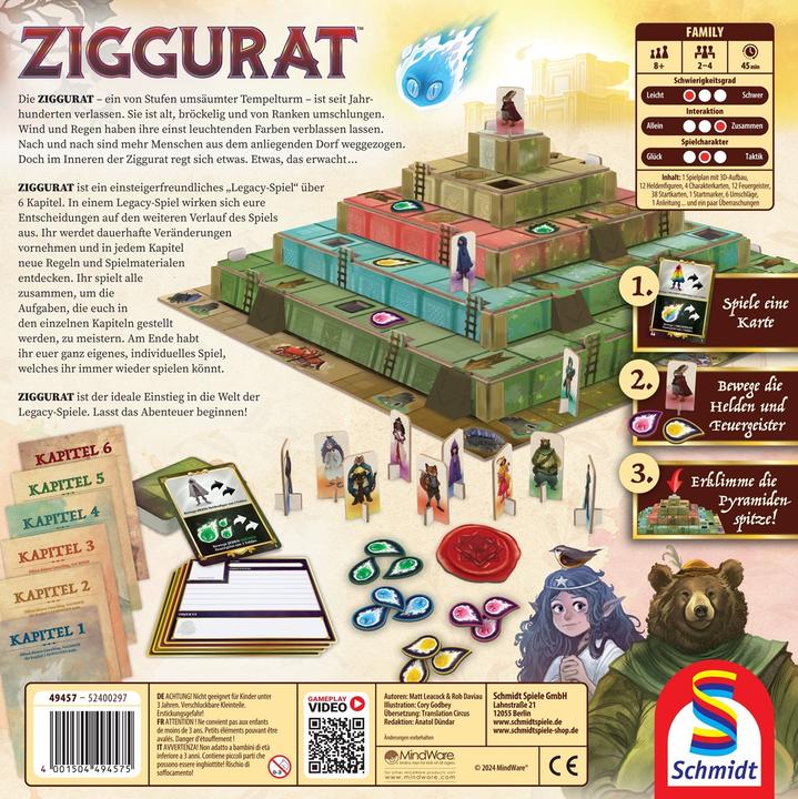 Image du produit Schmidt Spiele Ziggurat (d) (Allemand)
