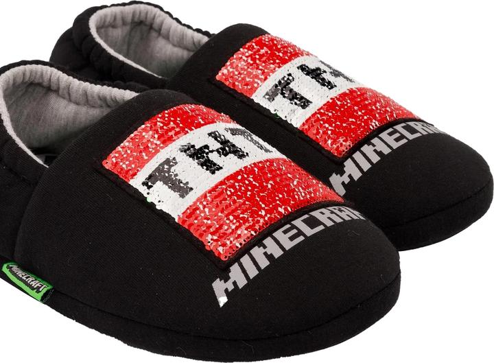 Actual product image Minecraft Boys Sequin Slippers (32)