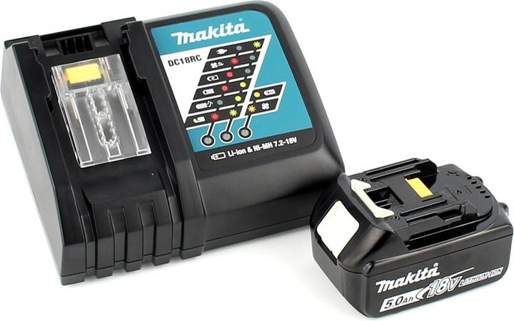 Image du produit Makita DST 221 RT1J Agrafeuse sans fil 18 V Li-ion + 1x Batterie BL 1850 B 5,0 Ah Li-ion + Chargeur