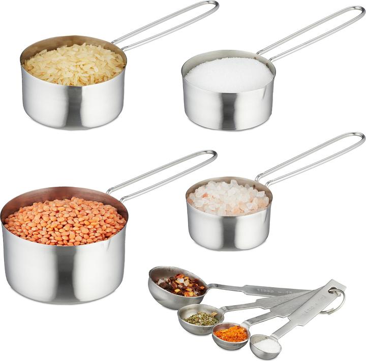 Actual product image Relaxdays Measuring jug set (250 ml)
