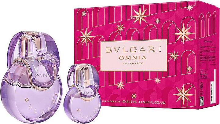 Actual product image Bulgari Bvlgari Omnia Amethyst Christmas 2023 Eau de Toilette 100 / Eau de Toilette 15 (Eau de toilette, 115 ml)