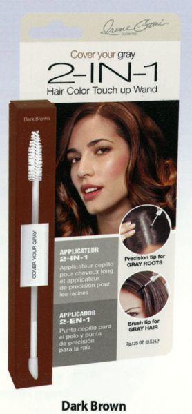 Image du produit Cover Your Gray Couvrez vos cheveux gris avec la couleur Touch up Wall 2in1 brun foncé 7 g (Brun foncé)