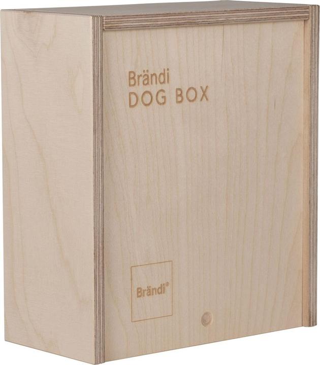 Immagine prodotto Brändi Scatola di legno per cani 3in1 (Inglese, Francese, Tedesco, Italiano)