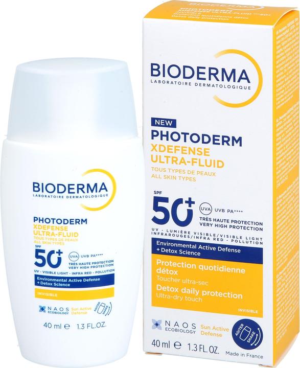 Produktbild Bioderma Photoderm Xdefe transpa Tb 40ml (Sonnencreme, SPF 50+, 40 ml)