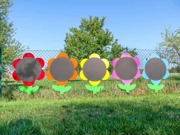 Produktbild TTS Blumen-Tafeln für In- und Outdoor in 5 verschiedenen Farben