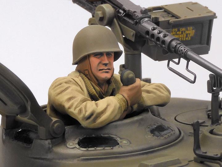Actual product image Tamiya 1/16 RC M4 Sherman 105mm Howitzer (Mech.Steering System)