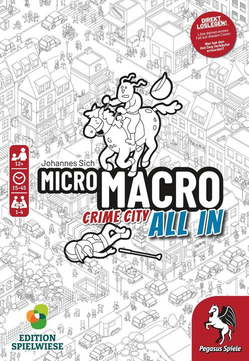 Actual product image Pegasus MicroMacro: Crime City 3 (German)