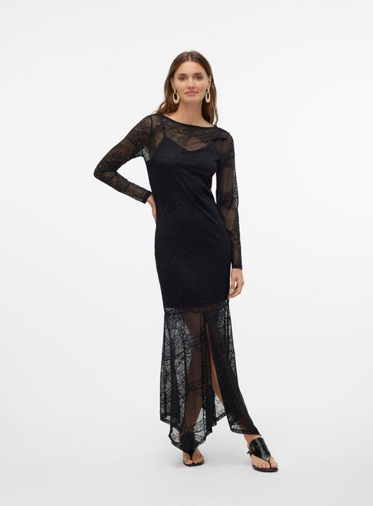 Actual product image Vero Moda VMLOLLIE Langes Kleid Kleid aus Spitze (S)