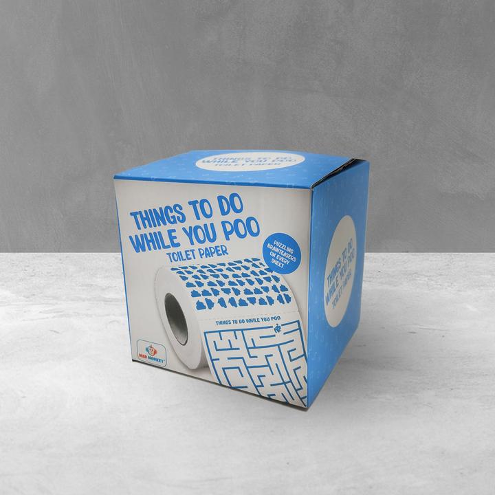 Actual product image Mad Monkey Toilet paper "Riddle"