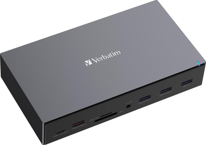 Actual product image Verbatim USB-C Pro Docking Station 17 Port CDS-17 (USB-C, 17 Ports)