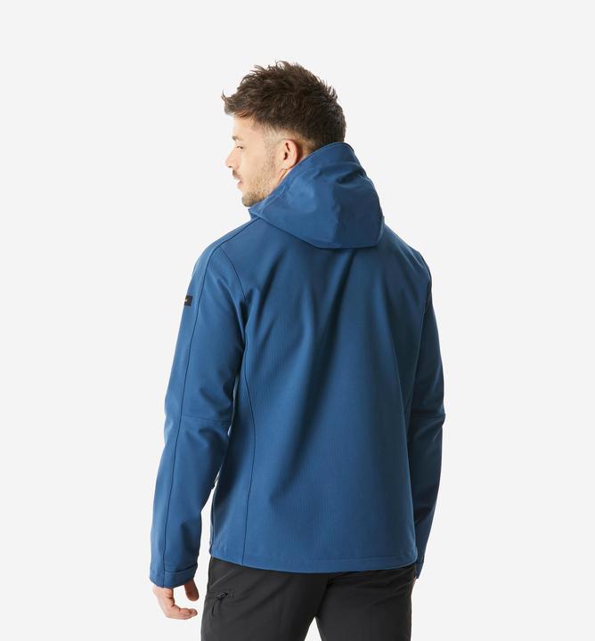 Actual product image Forclaz Men's softshell jacket - MT500 Windwarm blue (L)