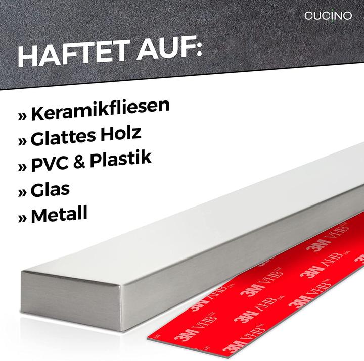 Produktbild Cucino Magnetleiste Messer, Edelstahl 40cm