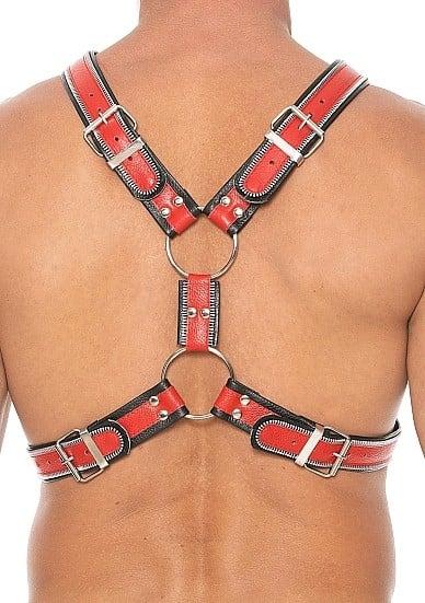 Produktbild Ouch! Z Series Scottish Harness/Red - L/XL (XL)