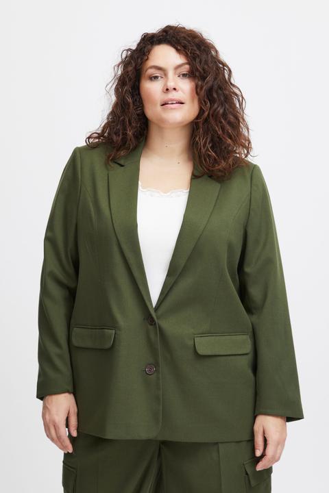 Actual product image Fransa Plus Size Selection - FPLEA BLA 1 - Blazer - 20612792 (54)