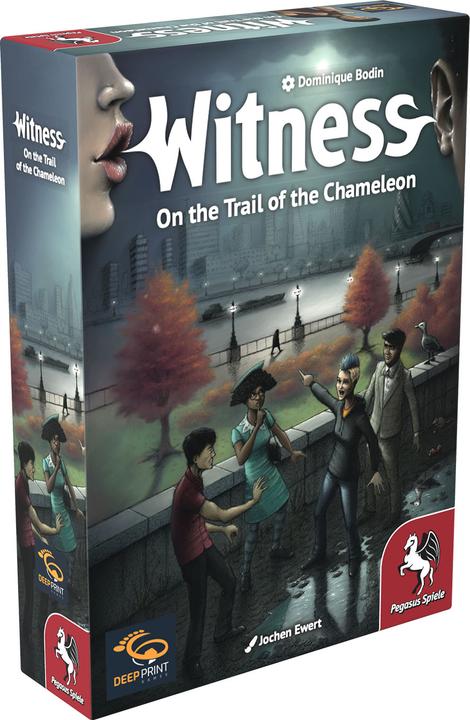 Image du produit Pegasus Witness - On the Trail of the Chameleon (Deep Print Games) (English Edition) (Anglais)