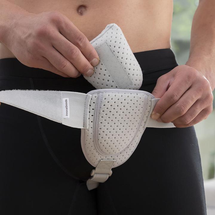 Image du produit InnovaGoods Ceinture réglable pour hernie - Soulagement de la douleur - Relaxation - Soins (Taille unique)