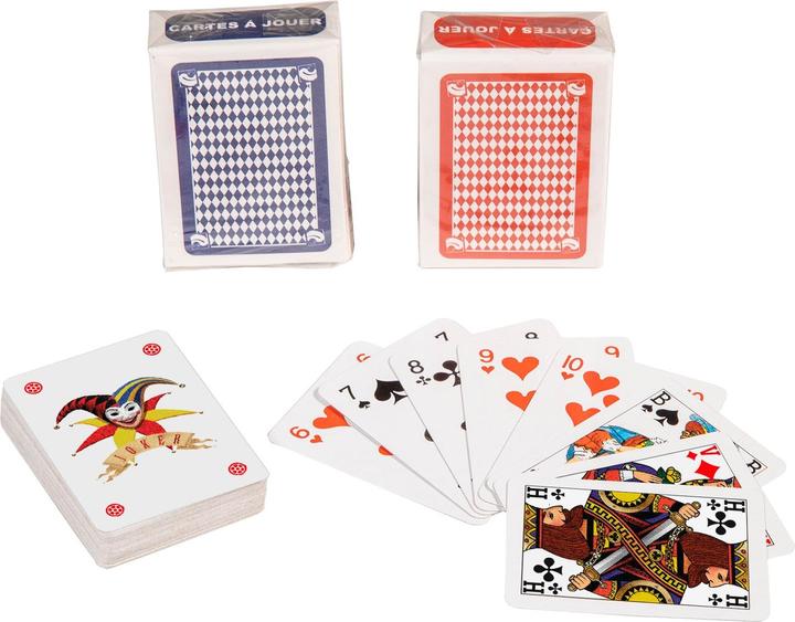 Produktbild Clown games Mini Spielkarten Set 2 (Deutsch, Französisch, Italienisch, Englisch, Niederländisch, Spanisch)