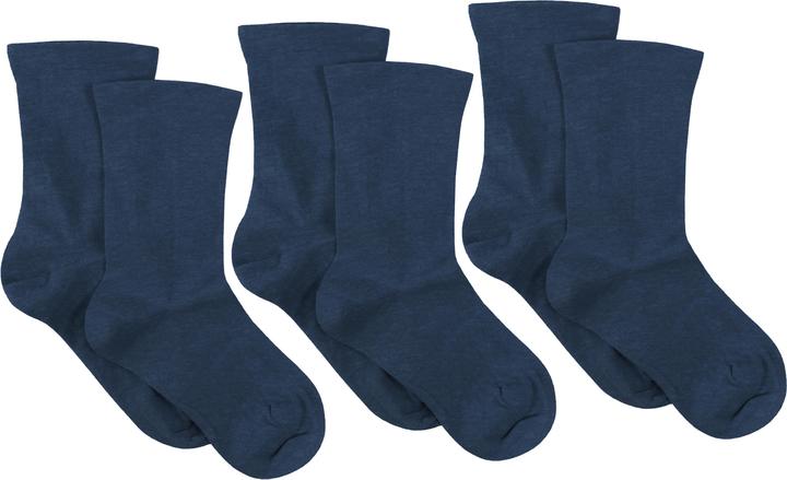 Actual product image Normani 3 pairs of health socks with comfort waistband (pack of 3, 35 - 38)