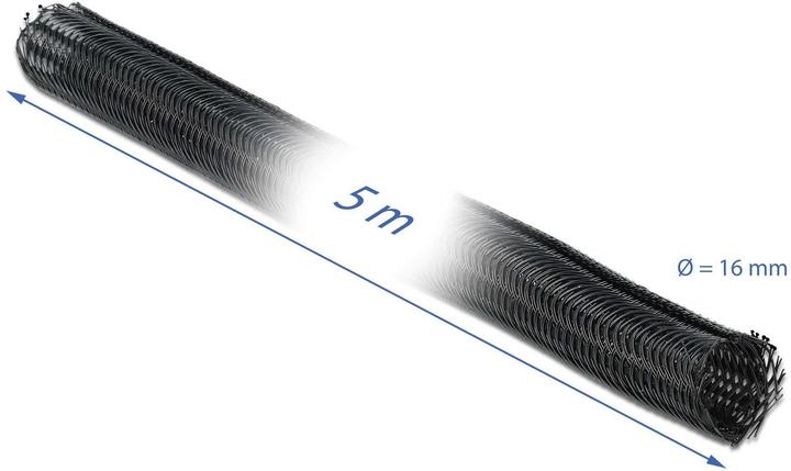 Actual product image Delock Cable conduit 5mx16mm, self-closing (Cable conduit, 500 cm)