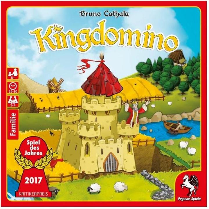 Actual product image Pegasus Kingdomino (German)