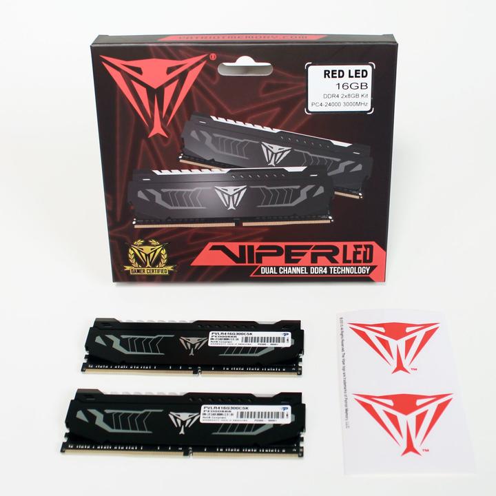 Produktbild Patriot PVLR416G266C5K Speichermodul GB DDR4 (2 x 8GB, 2133 MHz, DDR4-RAM, DIMM)