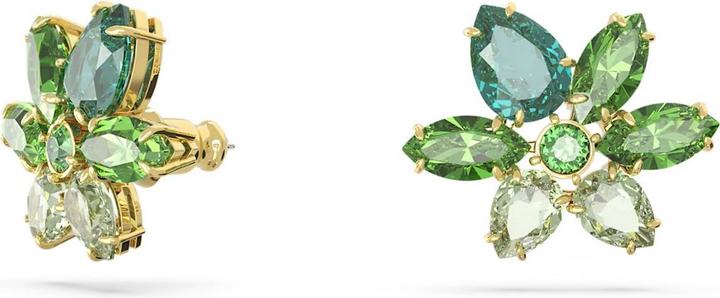Immagine prodotto Swarovski Orecchini a perno Gema Fiore di vari tagli in oro verde (Metallo Swarovski)