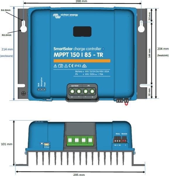 Actual product image Victron Energy SmartSolar MPPT 150/85-Tr VE.Can
