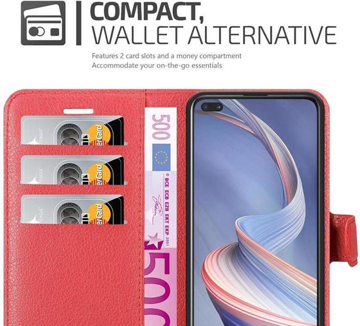 Actual product image Cadorabo Book with stand function cover (Oppo A92s)