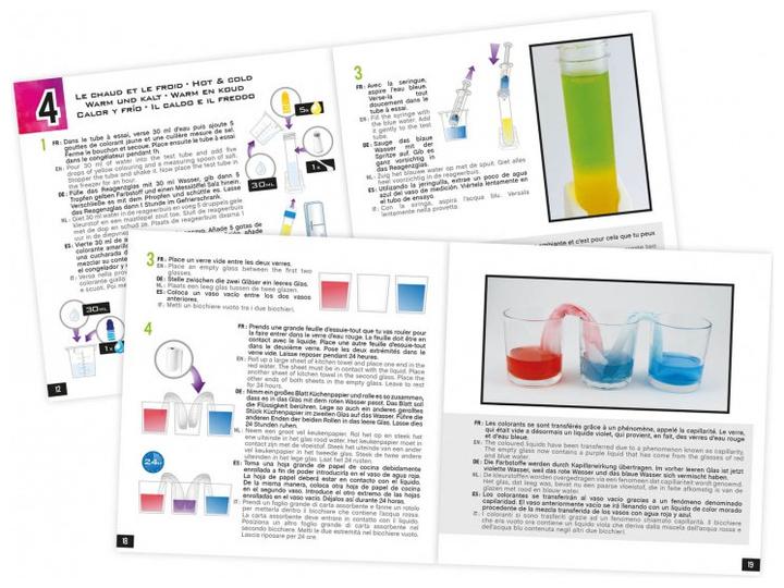 Image du produit Buki Boîte d'expérimentation mini Lab Chimie des couleurs