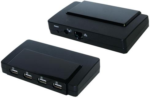 Exsys EX-6003 4-Port Gigabit Netzwerk USB Hub