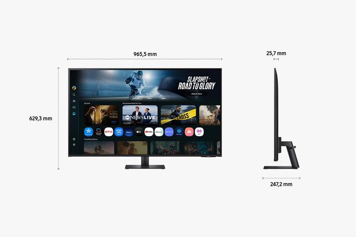 Produktbild Samsung Smart M7 - M70F (3840 x 2160 Pixel, 43")